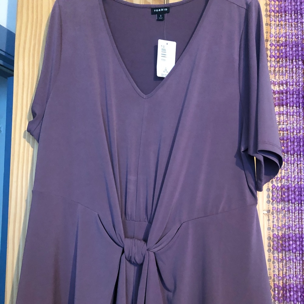Torrid NWT 3x Tie Front Top
